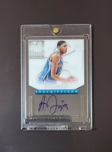 2012-13 Elite Series Anthony Davis Rookie Inscriptions Auto RC ルーキーカード