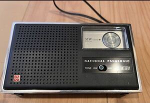希少品National Panasonicナショナル パナソニック ラジオ R-148昭和レトロ 