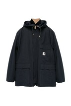 2 新品 国内正規 sacai Carhartt WIP Reversible Duck Coat Beige Navy サカイ カーハート リバーシブル ダック コート ベージュ ネイビー_画像2