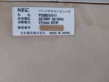 NEC　PC-9801UV11　V30/640KB/FDDより起動OK/FM音源OK_画像3