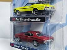 JOHNNY LIGHTNING CLASS OF 1972 2Packs‐Ford Mustang/Chevy Chevelle /マスタング/シェビー シェベル/Muscle Cars/マッスルカー_画像5