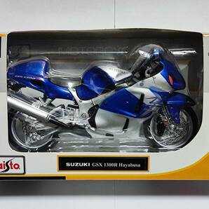 Maisto MOTORCYCLES 1/12-SUZUKI GSX 1300R Hayabusa /マイスト/スズキ 隼の画像1