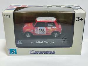 Cararama 1/43-Mini Cooper （demon tweeks レッド） /HONGWELL/ホンウェル/カララマ/ミニクーパー