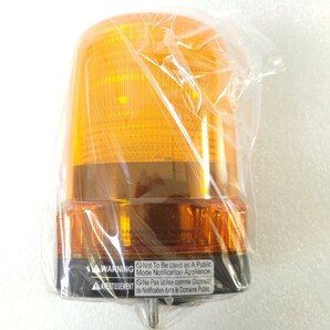 【新品送料無料】希少品/パトライト正規品/PATLITE/LFH-24-Y/イエロー/LED/100Φ/防水/防塵/トリプルフラッシュ表示灯//24Vの画像5