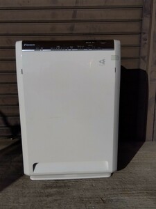 【１円】 DAIKIN ダイキン 空気清浄機 ACM80U-W　MC80U リモコン付 ホワイト 通電確認済み　現状品