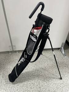 #14056 Titleist タイトリスト セルフスタンドキャリー クラブ ケース ブラック 中古品