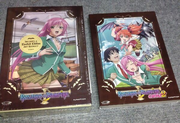 中古：アニメ ロザリオとバンパイア 北米版 １期＋２期 全26話