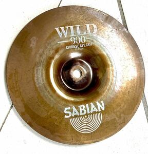 【希少】SABIAN WILD900 CHINESE SPLASH 8インチ/20cm