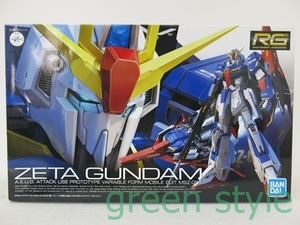 # 機動戦士ガンダム　10　MSZ-006　リアルグレード　RG 1/144 スケールモデル　ゼータガンダム　ZETA GUNDAM　バンダイ　未組立品