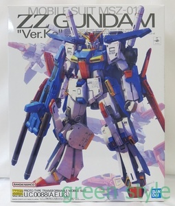 # MG 1/100 двойной ze-ta Gundam Ver.Ka ZZ GUNDAM Ver.Ka MOBILE SUIT MSZ-010 Bandai BANDAI NAMCO не собран товар 