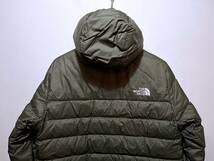 新品 正規品 USA限定 日本未発売 The North Face ノースフェイス 希少サイズ US-XS フード付きアコンカグア ダウンジャケット Olive_画像10