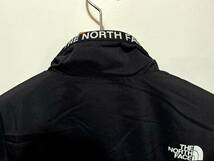 新品 正規品 USA限定 The North Face ノースフェイス US-S 首ロゴ入り ストレッチ ナイロンジャケット ウインドブレーカー 靭やか_画像6