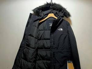 新品 正規品 EU/USA 日本未発売 The North Face ノースフェイス US-M ブラックファー レディース ダウンジャケット BLACK