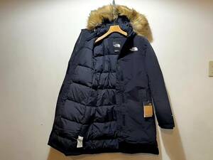 新品 正規品 EU/USA 日本未発売 The North Face ノースフェイス レディース アークティック ダウンジャケット US-M NAVY