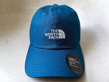 新品 USA限定 本物 The North Face ノースフェイス ロゴ刺繍 ツイルキャップ ハット 帽子 Unisex 調節可能 B.Blue_画像5