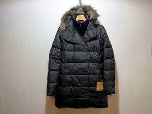 新品 正規品 USA限定 日本未発売 The North Face ノースフェイス US-L レディース ２重前立 防風 ダウンジャケット ブラック シャドーロゴ