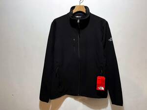 新品 正規品 USA限定 The North Face ザ ノースフェイス US-XL 希少なBlack ストレッチ ソフトシェルジャケット ナイロンジャケット