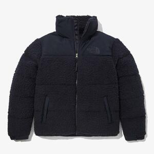 新品 正規品 EU/USA限定 日本未発売 The North Face ノースフェイス US-S シェルパ ヌプシ ダウンジャケット 男女兼用 ネイビー