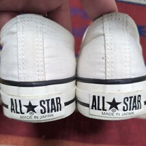 日本製 CONVERSE コンバース オールスター 25センチ _画像6