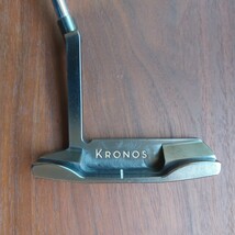 KRONOS GOLF クロノス パター　RELEASE 370 grams　34インチ　※純正ヘッドカバー付_画像1