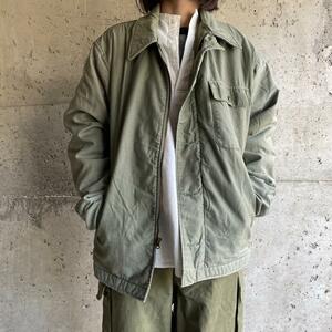 GDA21 本物 実品 80s U.S. NAVY A-2 デッキジャケット M