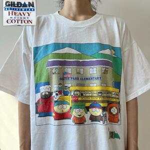 GF296 サウスパーク ビンテージ アメコミ Tシャツ 97年 古着 XL