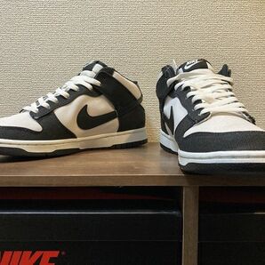 【28cm】Nike Dunk Mid Panda Canvas DV0830-102