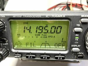 ☆☆アイコム ICOM IC-706MKⅡ 1.9-144MHz 50W/20W仕様　オールモード ☆☆