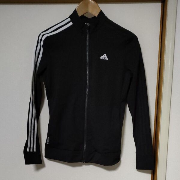 アディダス adidas PRIMEBLUE スリーストライプス 長袖ストレッチトラックジャケット ゴルフウェア L 新品未使用