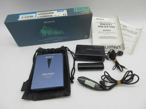 【★１円～★現状販売！】[U7782]カセットプレーヤー SONY WALKMAN WM-EX1 ★各種付属品ございます！★