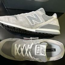 US5.5/23.5cm/D Width ★新品 New Balance ★ CM996 BG ★ ニューバランス 996 箱付き グレー スニーカー_画像6