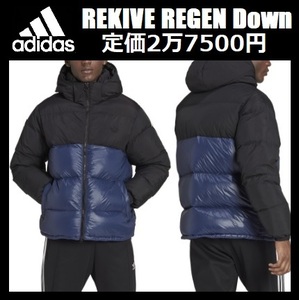 Mサイズ★定価2万7500円★新品 adidas REKIVE REGEN ダウンジャケット アディダス オリジナルス パファージャケット 防寒 HL9184