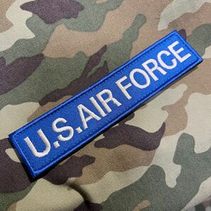 米空軍 U.S.AIR FORCE ミリタリー 刺繍 パッチ ワッペン Aタイプ アメリカ 米軍 エアフォース サバゲー リメイク