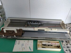 * SILVER REED silver Lead my Studio SK 155 for professional Professional futoshi machine worker knitter compilation machine .. machine used ④