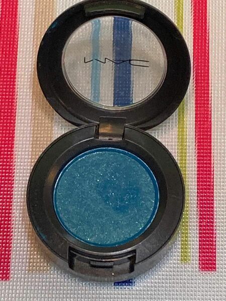 送0 ★ MAC スモールアイシャドウ　☆★☆ POMPOUS BLUE 残量9割上〜　