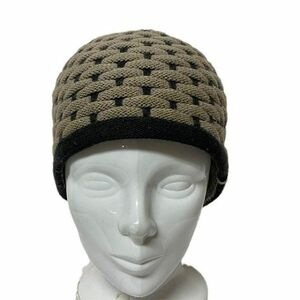 Descente Descente Beance Beanie вязаная крышка светло -коричневая x коричневая лыжа красавица A025