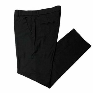 Трезвые брюки/конические брюки xl черная дополнительная красота A090