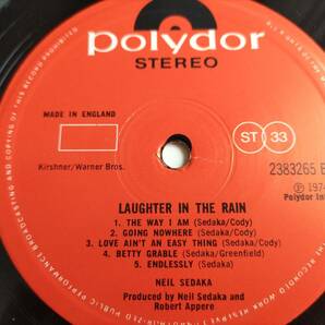 Neil Sedaka『Laughter In The Rain』LP Soft Rock ソフトロックの画像4