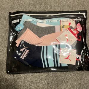 PUMAキッズ靴下19〜21㎝4足セット新品未使用品