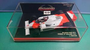 MINICHAMPS 1/43 EDITION 43 no.31 マクラーレン フォード MP4 ホンダ V10 WINNER GP ENGLAND 1981 ジョン・ワトソン