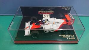 MINICHAMPS 1/43 EDITION 43 no.43 マクラーレン TAG MP4/2C BRITISH GP 1986 ケケ・ロズベルグ　ミニチャンプス