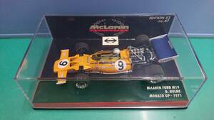 MINICHAMPS 1/43 EDITION 43 no.47 マクラーレン フォード M19 デニス・ハルム MONACO GP 1971 ミニチャンプス