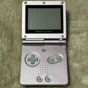 ゲームボーイアドバンス SP パールピンク 動作品