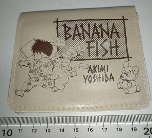 【未使用】バナナフィッシュ 財布カードケース小銭入れパスケース4ポケット 吉田秋生 BANANA FISHベビーバナナアッシュエイジ別コミ