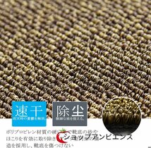 新入荷★玄関マット　ドアマット　屋外　屋内　滑り止め付 速乾　家庭用　シンプル　泥落とし　洗える 業務用　ブラウン　マット_画像5