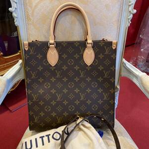 未使用品　LOUIS VUITTON ルイヴィトン トートバッグ モノグラム サックプラ PMハンドバッグ M45848