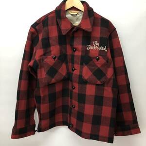 【極美品】TENDERLOIN テンダーロイン T-buffalo バッファロー サイズXL 44 ウール ジャケット ウール 赤チェック T-buffalo jkt シャツ