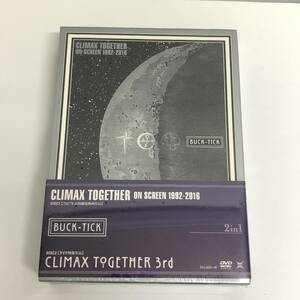  【未開封】BUCK-TICK CLIMAX TOGETHER ON SCREEN 1992-2016 CLIMAX TOGETHER 3rd 完全生産限定盤 DVD