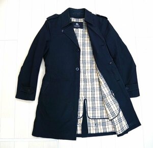 バーバリー ブラックレーベル ★ 中綿入りライナー付き ベルト付き・トレンチコート ★ ブラック ★ Burberry