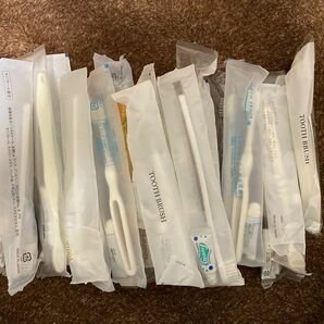 ホテルアメニティ 旅行 使い捨て歯ブラシ 使い捨て 来客 歯磨き粉付 トラベル 歯ブラシ 出張　20本セット